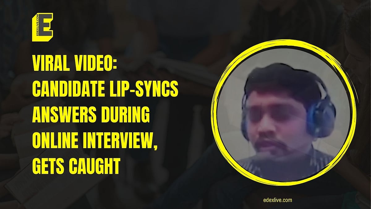 Viral Video Candidate Caught LipSyncing Answers During Online