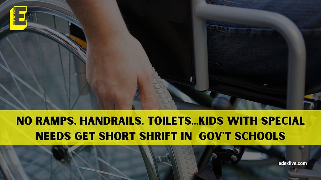 Karnataka: No ramps, handrails, toilets... Kids with special needs get ...