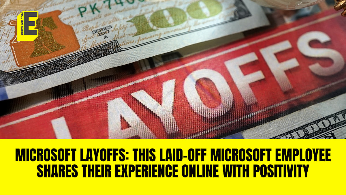 Microsoft layoffs This laidoff Microsoft employee shares their