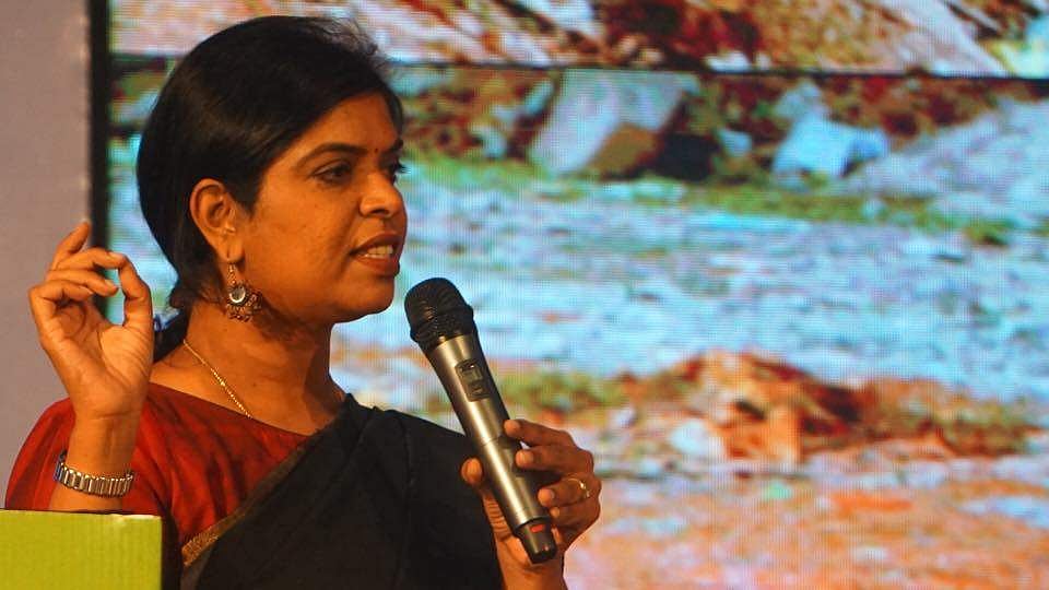 Kalpana Ramesh has been driving home the importance of water ...