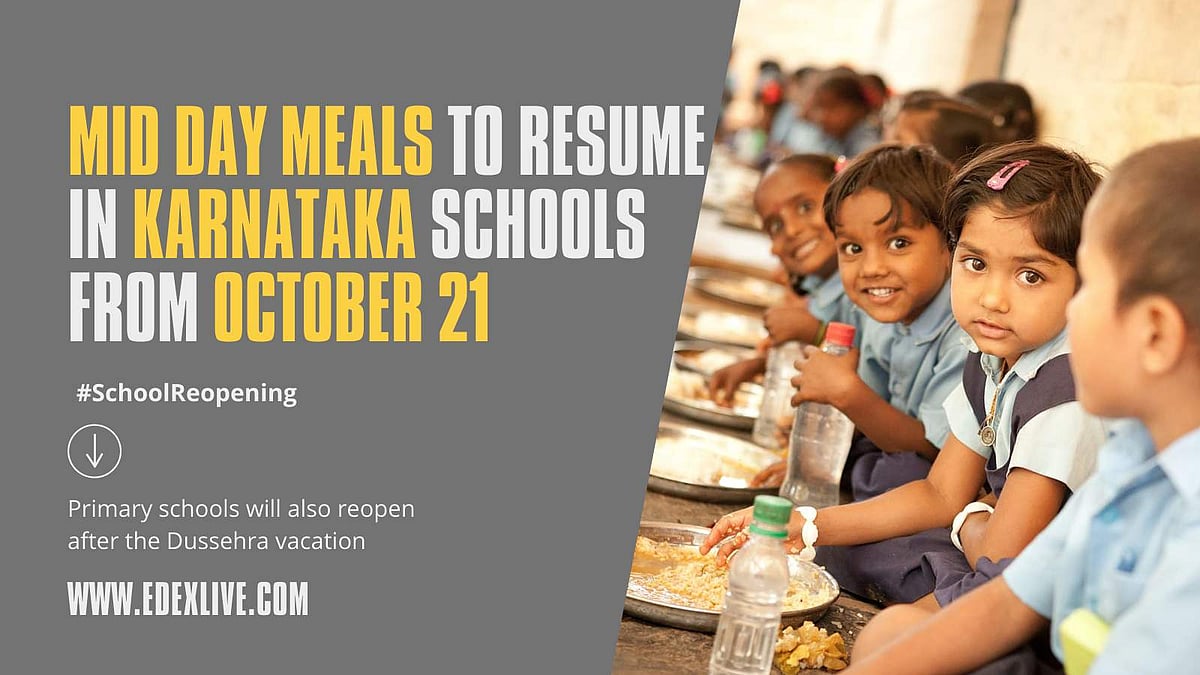 Karnataka to resume Mid Day Meal Scheme from October 21. Here's how ...