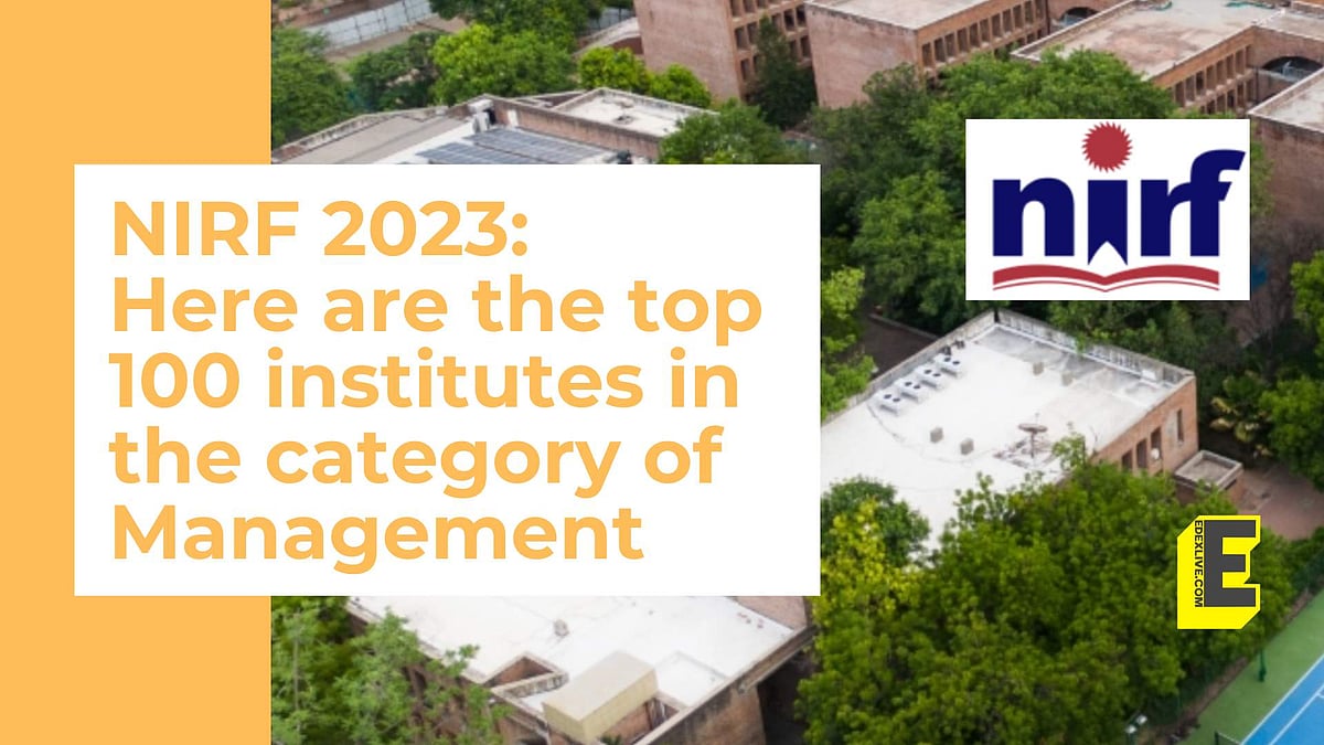 NIRF Rankings 2023: Top 100 institutes in the Management category