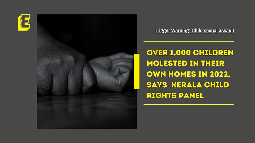 Over 1,000 children molested in their own homes in 2022: Kerala child ...