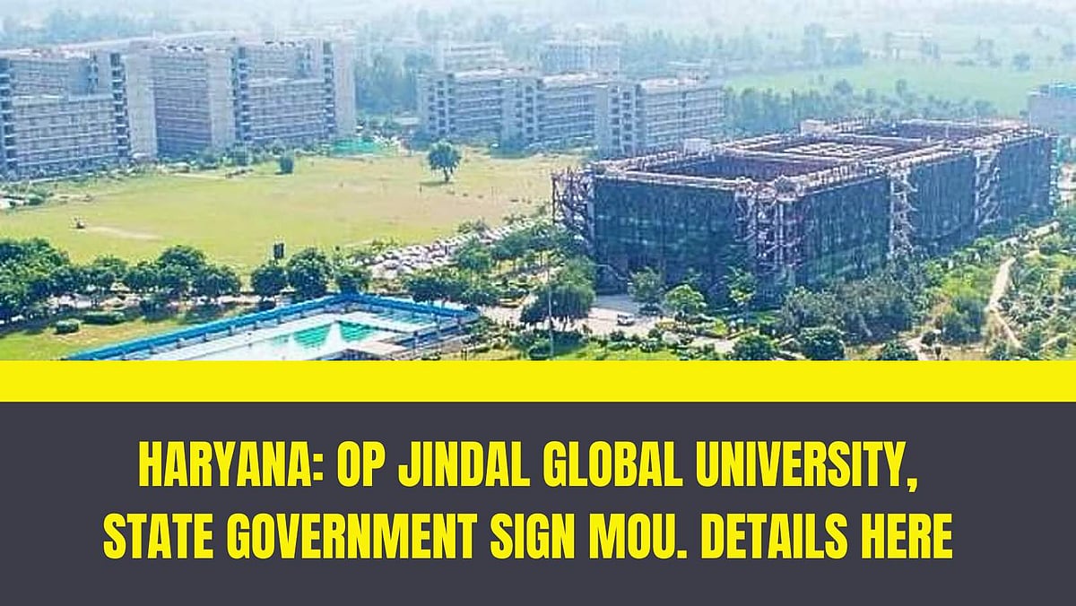 Haryana Government, OP Jindal collaborate for various healthcare ...