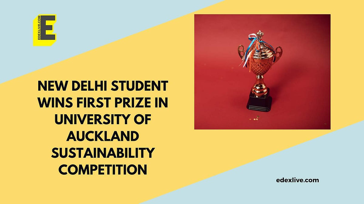 New Delhi student wins first prize in University of Auckland ...
